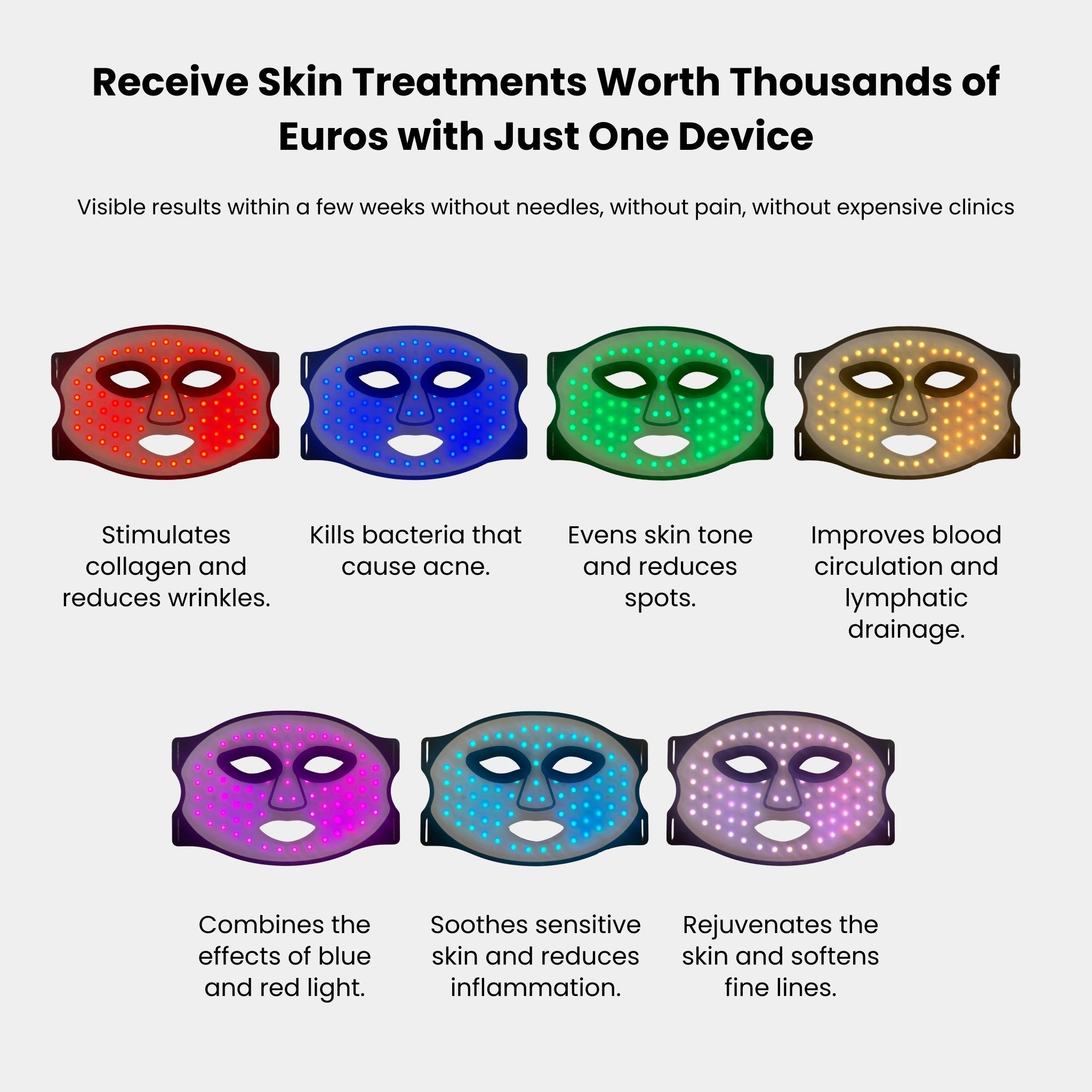Radiant LED Mask
